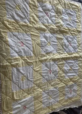 Vintage Care Bears Quilted Blanket Foto 1 de 4