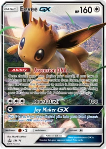 Eevee GX (SM175) [Sun &amp; Moon: Black Star Promos] Moderated Played Holofoil - Bild 1 von 1