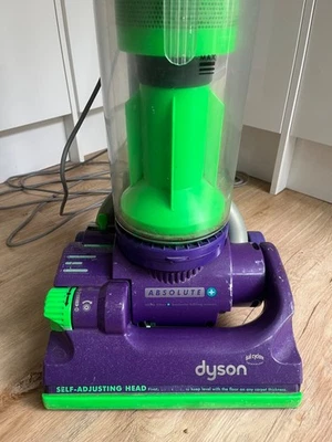 Dyson DC04 Absolute upright vacuum cleaner - grey/purple. In good condition  - Image 1 of 4