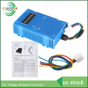 Golf Cart Fit For Voltage Reducer Converter 30-55v to 12v DC Converter 30 AMP - Picture 1 of 8