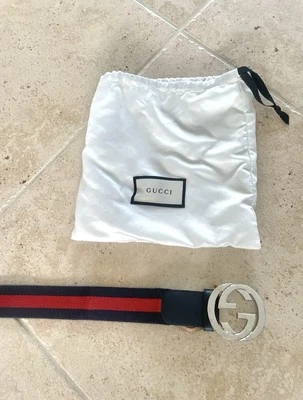 Ремень Gucci с мешком для пыли - Изображение 1 из 4