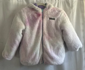 Eddie Bauer Child’s XS 5/6 Reversible Zip Up Fleece - Picture 1 of 17