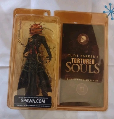 Figura McFarlane Toys Clive Barker's Tortured Souls SCYTHE MEISTER 2001 NUEVO Foto 1 de 4