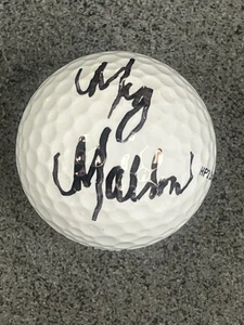 Meg Malloh LPGA  Autographed Signed Golf Ball Guaranteed to Pass - Picture 1 of 2
