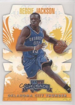 2013-14 Panini Crusade Crusade Orange Die-Cut /99 Reggie Jackson #215 - Image 1 of 2
