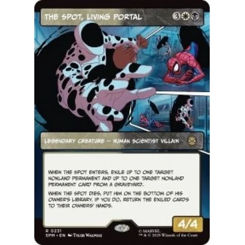 The Spot, Living Portal (borderless) X4 M/NM Magic MTG Marvel's Spider-man - Image 1 of 1