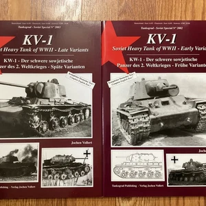 Tankograd KV-1 Soviet Heavy Tanks of WWII Early & Late Variants German/English - Foto 1 di 6