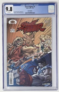 Street Fighter #2 Red Foil Edition CGC 9.8 (2003) Image Comics Variant Cover - Picture 1 of 3