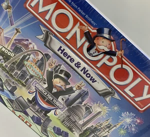 Juego de mesa Monopoly AQUÍ Y AHORA Estados Unidos ha votado 2006 nuevo sellado de fábrica Hasbro - Imagen 1 de 8