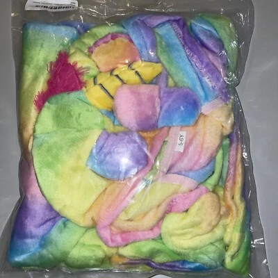 Best Brands Childs Unicorn Rainbow Hooded Towel Blanket Soft Nap Beach Bath 5-6 - Imagem 1 de 4