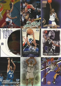 Lotto pepite magiche Bowman's Best Tariq Abdul-Wahad RC Sacramento Kings 1997-98 - Foto 1 di 3