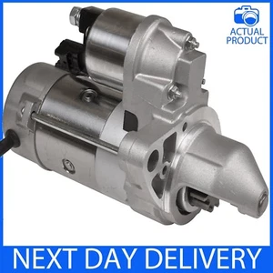 FITS TOYOTA AVENSIS T25/T27 2.0/2.2 D4D/D-CAT DIESEL 2005-13 NEW STARTER MOTOR - Picture 1 of 6
