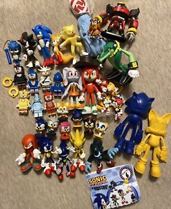 Sonic The Hedgehog Figure Toy Lot Various Years/Companies/Sizes Read Description