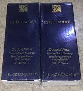 2 Estee Lauder Double Wear Stay-In-Place Makeup - 1C1 Cool Bone for Women 1.0 oz - Picture 1 of 2