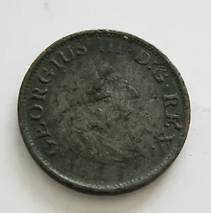 IRELAND -COPPER 1/2 PENNY 1805 -KM # 147 - Picture 1 of 2