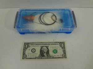 Señuelo de pesca grande de 9" de largo cebo giratorio con caja de plástico - Imagen 1 de 9