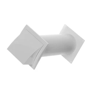 Duct Ventilation Kit Ø 125mm / 5 inch Wall Vent Kit with Cowled Outled External - Picture 1 of 6