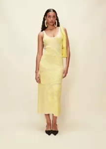 House Of Sunny “ Lemons On A Plate “ Hockney Dress U.K 8 (xs) Brand New Rrp £115 - Picture 1 of 7