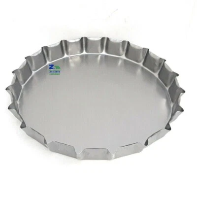 ZAGARIA CASALINGHI TEGLIA TEGAME PER FOCACCIA BARESE TONDA IN FERRO PER FORNO D.36 X 5,5 Cm