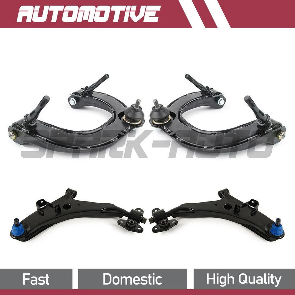 Brazo de control inferior superior delantero Mevotech rótula 4 piezas para Hyundai Sonata 1998 Foto 1 de 4