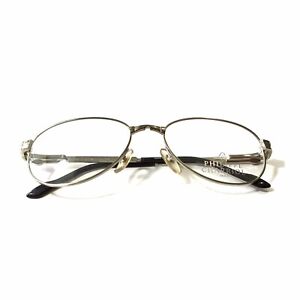 Philippe Charriol Eyeglasses COLVMBV Silver 21 Size 55mm New & Authentic