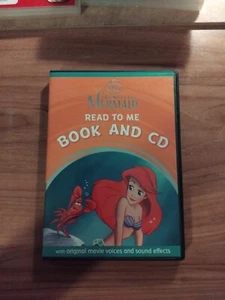 Disney - The Little Mermaid - Read To Me - Book and CD - VG - Picture 1 of 2