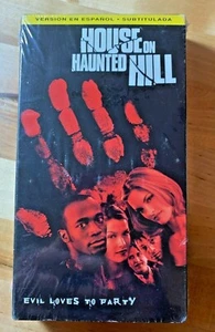 House on Haunted Hill (VHS, 2000) VERSION EN ESPANOL (RARE)!!! - Bild 1 von 4