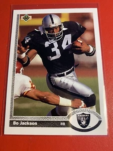 Bo Jackson Los Angeles Raiders #155 Upper Deck 1991 - Picture 1 of 2
