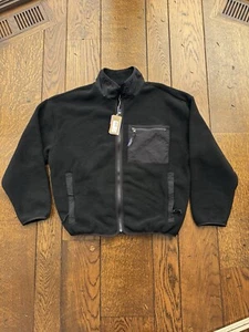 Patagonia Women's Synchilla Jacket Black Size Large New With Tags - Picture 1 of 7