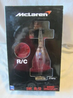 THIS NEW RAY TOYS MCLAREN 1:24 RADIO CONTROL SIEMENS KIMI RAIKKONEN 6 NIB - Image 1 of 4
