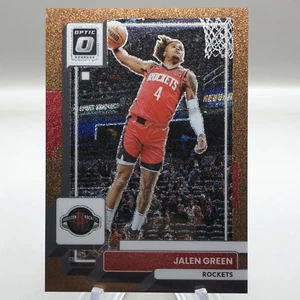 2022-23 Jalen Green Donruss Optic #147 Bronze Glitter /99 - Bild 1 von 3