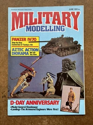 Military Modelling magazine June 1984, vol. 14, no. 6. In great condition. - Image 1 of 4