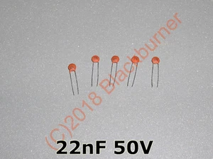 Condensador de cerámica 223p 5, 10, 20 ud. 22 nF 50V DIP condensador Kerko - Imagen 1 de 4