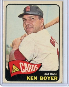 1965 Topps Ken Boyer St. Louis Cardinals #100 ⭐️💥🎯 VG+ - Picture 1 of 2