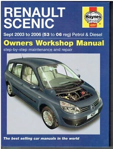 RENAULT SCENIC 1.4 1.6 PETROL & 1.5 1.7 DIESEL 2003-2006 OWNERS WORKSHOP MANUAL - Picture 1 of 1