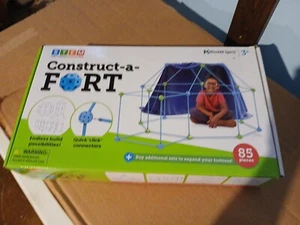 Construct-a-Fort Buildable Children's Playset, 85 Pieces Count per Pack, - Picture 1 of 2