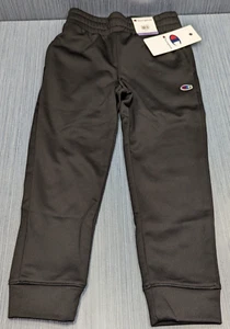 Champion Youth 1644942 Fleece-lined PANTS w Drawstring ~ Color Black- ALL SIZES - Picture 1 of 2