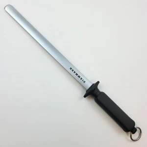 Diammark 10 Zoll fein geschliffener Diamant massiver Kern ovales Messer Schärfstahl - DEUTSCHLAND - Bild 1 von 2