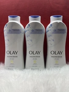 3- Olay Exfoliating Moisture Body Wash with Sea Salts + Vitamin B3, 22oz - Picture 1 of 1