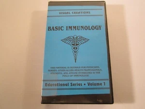 VHS Documentary BASIC IMMUNOLOGY Dobri D Kiprov M.D. [12R1] - Imagen 1 de 2