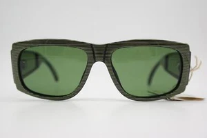 Vintage Sonnenbrille Playboy 4670 Schwarz Grün Eckig sunglasses Brille - Bild 1 von 6