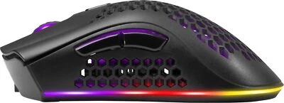 4714033527095 Defender GM-709L Warlock 52709 Wireless mouse for gamers with RGB  - Image 1 of 4