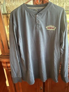 Woodloch - Langarmshirt - Größe L - dunkelblau - Bild 1 von 3