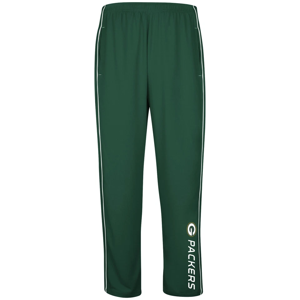 Pantalones de rendimiento Green Bay Packers Majestic Classic IV para hombre Foto 1 de 1