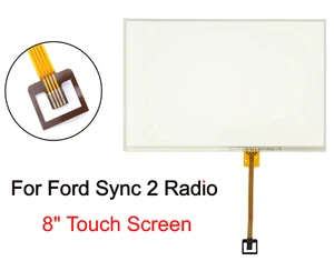 2011-2015 Lincoln MKX SYNC 2 Ford Radio 8" Touch Screen Digitizer Glass - Picture 1 of 4