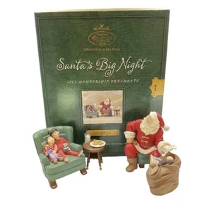2002 Hallmark Keepsake Santa's Big Night Membership Ornament Christmas QXC2002 - Picture 1 of 11