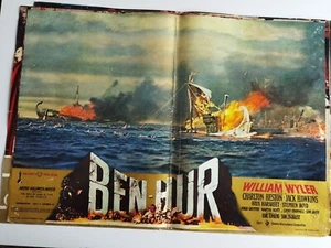 BEN-HUR - CHARLTON HESTON, JACK HAWKINS - FOTOBUSTA CINEMA cm 47 x 67 - 1 - Imagen 1 de 1