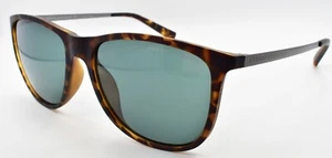 Armani Exchange AX4047SF 802971 Sunglasses 57-17-140 Matte Havana / Gray - Picture 1 of 3