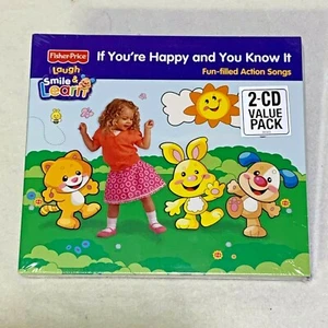 NEW Fisher Price If You're Happy and You Know It Children Action Songs 2 CD pack - Picture 1 of 2