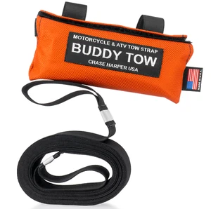Chase Harper USA 9150 - Buddy Tow -Orange- Motorcycle/ATV Tow Strap - Picture 1 of 1